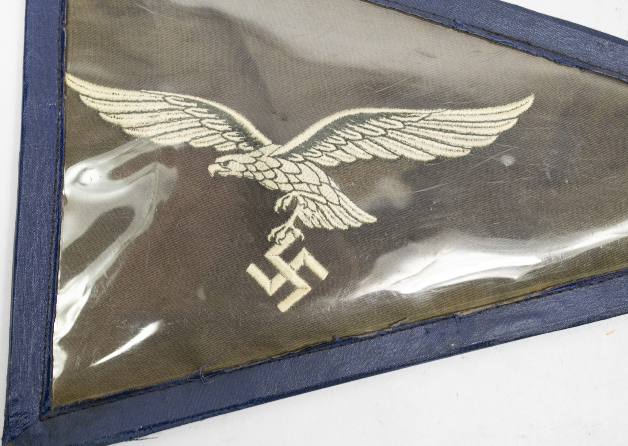 Luftwaffe (LW) officers verhicle pennant in celluloid cover - Image 6
