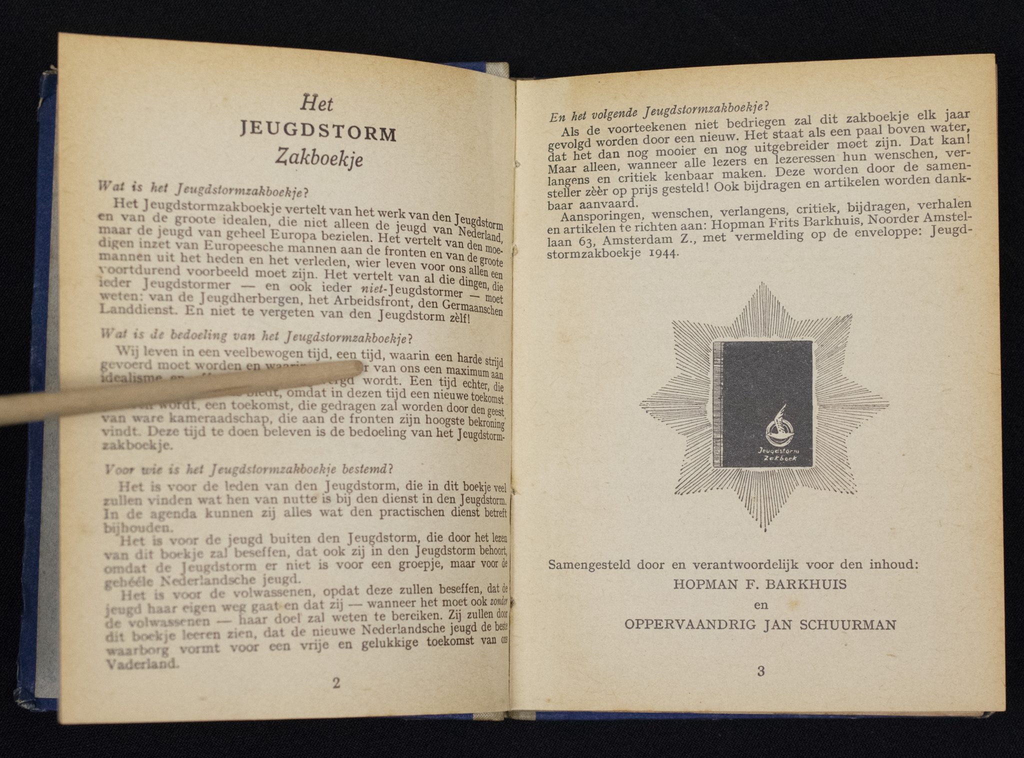 (NSB) Nationale Jeugdstorm Zakboek (1943) - Image 9
