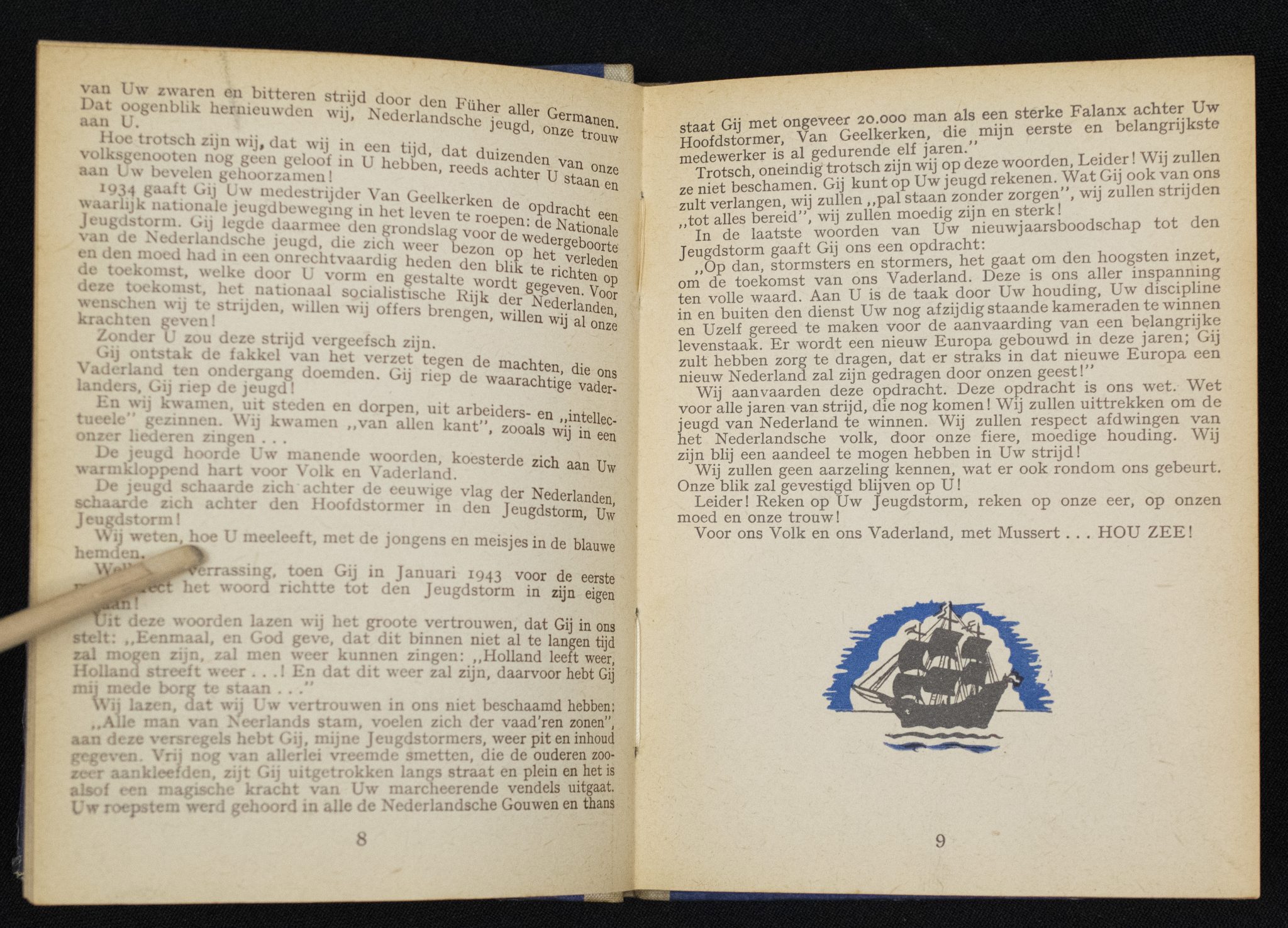 (NSB) Nationale Jeugdstorm Zakboek (1943) - Image 12