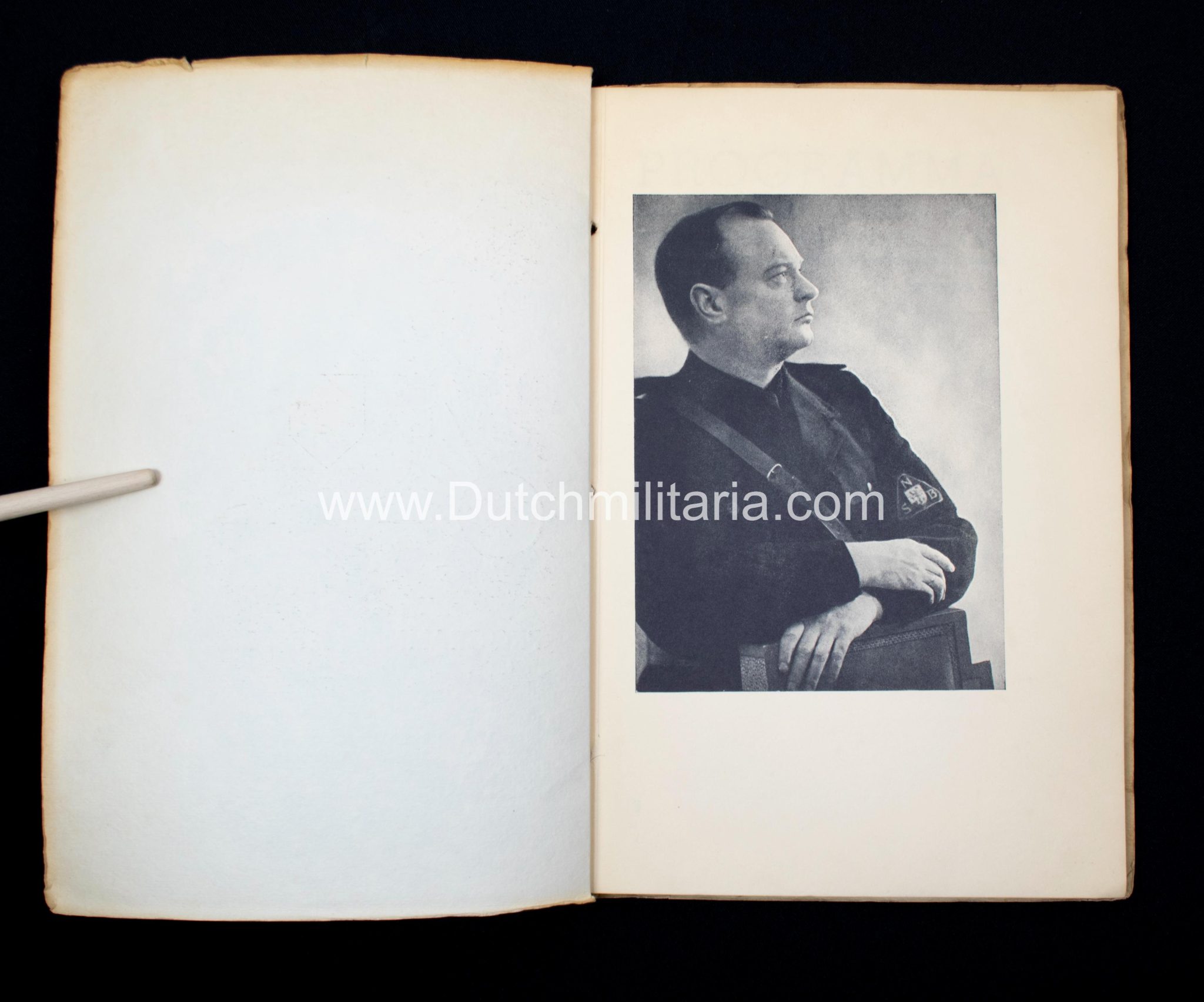 (NSB) Programma met toelichting benevens de bronnen van het Nederlandsche Nationaal-socialisme. #85 (of only 100!) - Extremely rare