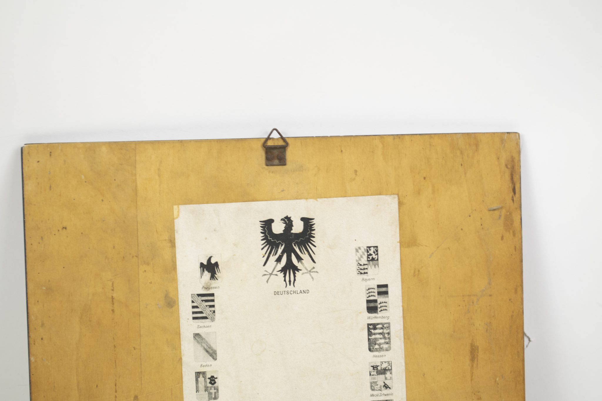 NSDAP wooden plaque "Wir Wollen" (52 x 32,5 cm) - rare - Image 18