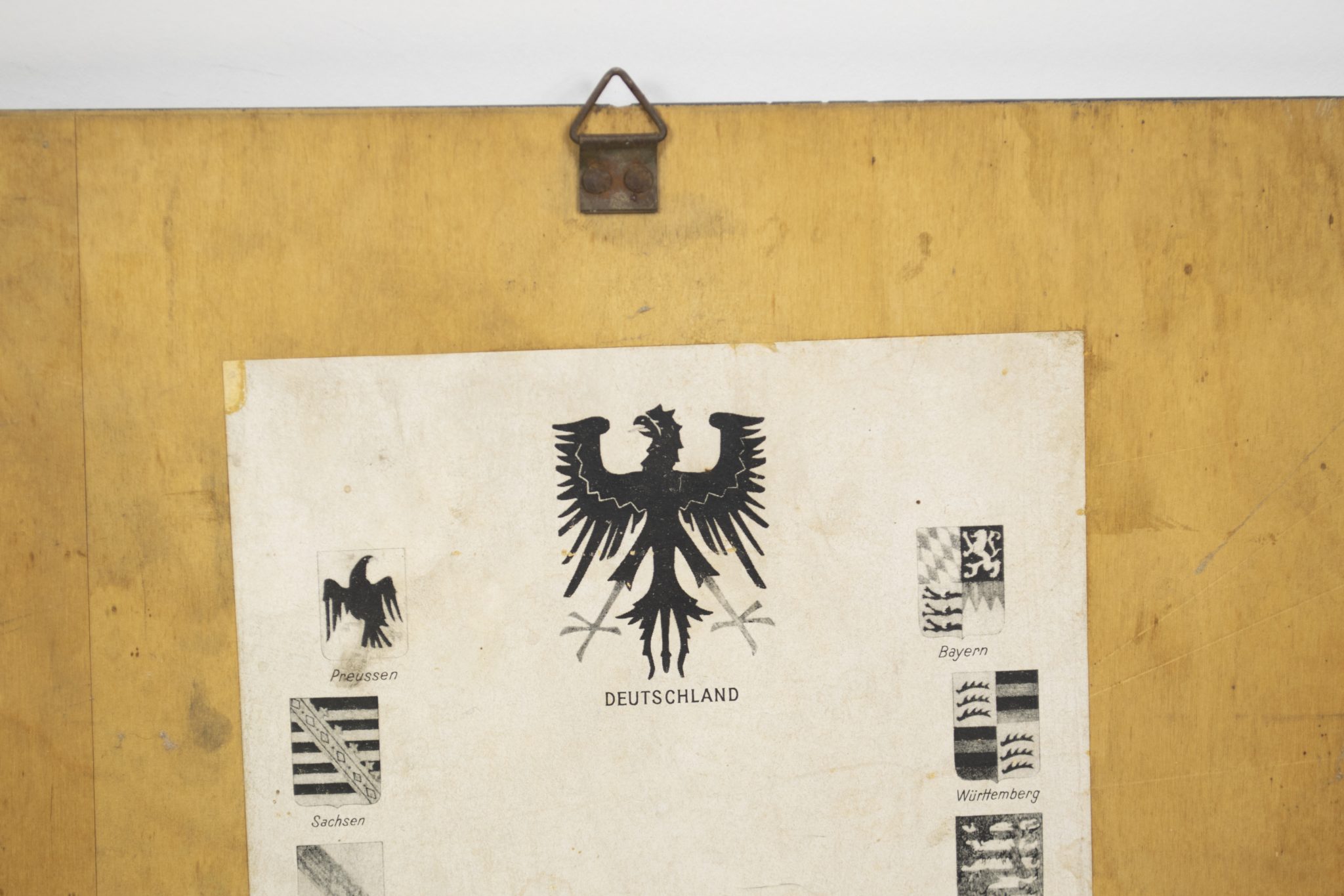 NSDAP wooden plaque "Wir Wollen" (52 x 32,5 cm) - rare - Image 19