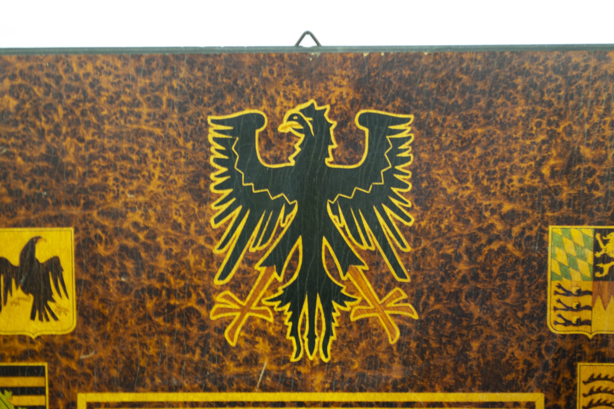 NSDAP wooden plaque Wir Wollen (52 x 32,5 cm) - rare