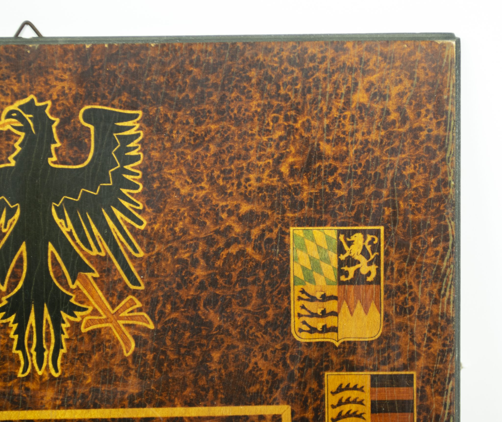 NSDAP wooden plaque "Wir Wollen" (52 x 32,5 cm) - rare - Image 5