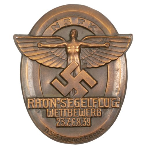 NSFK Rhön-Segelflug Wettbewerb 23.7.- 6. 8. 1039 abzeichen