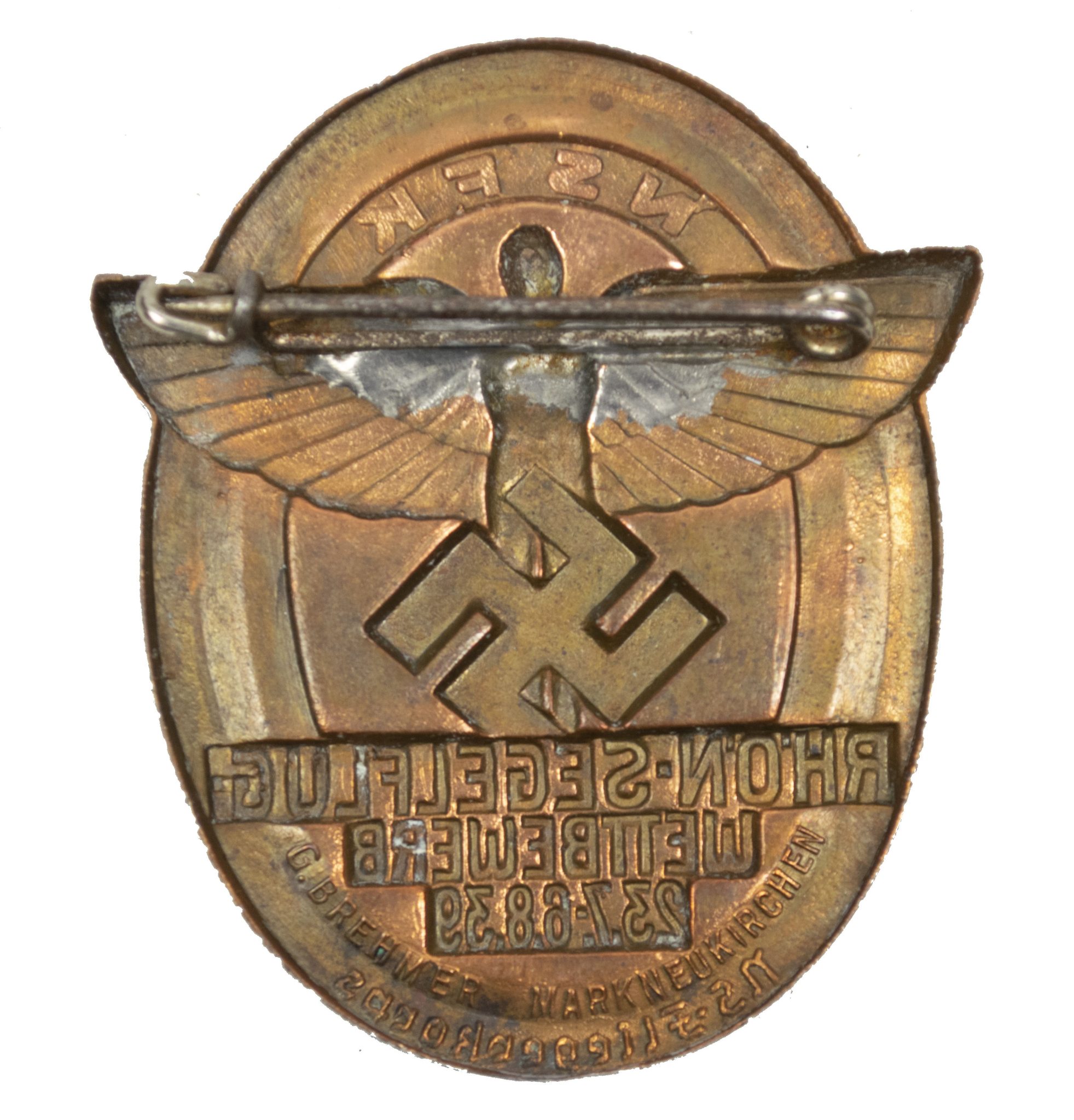 NSFK Rhön-Segelflug Wettbewerb 23.7.- 6. 8. 1039 abzeichen