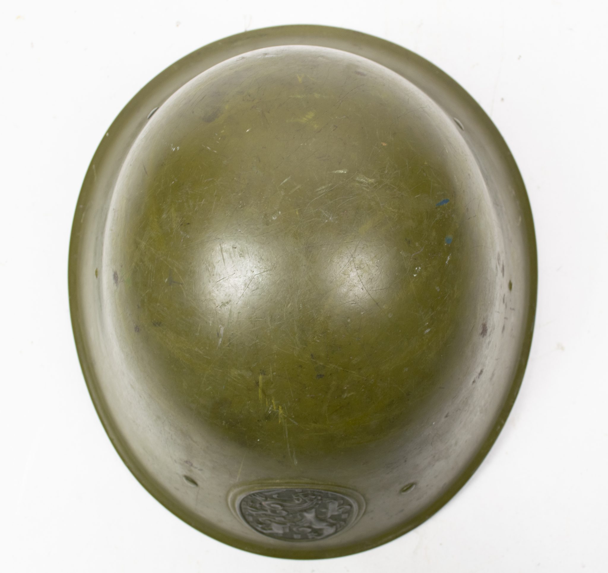 (Nederlands Leger/Dutch Army) KNIL M40 helm maat 1 - Very rare - Image 12