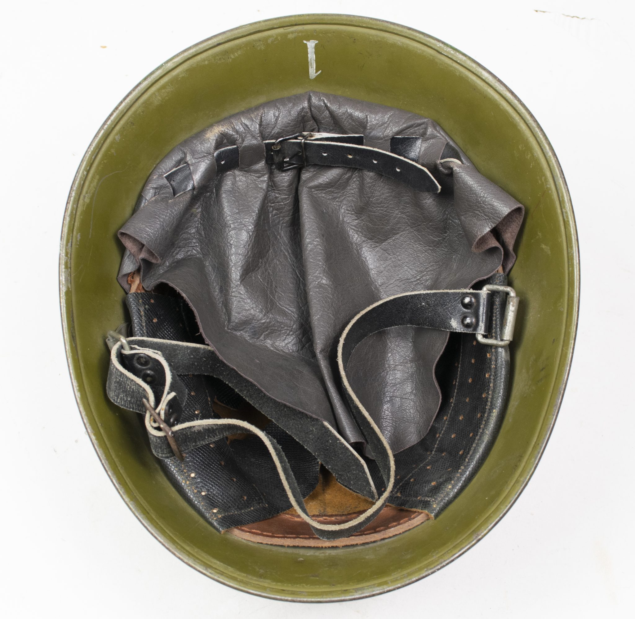 (Nederlands Leger/Dutch Army) KNIL M40 helm maat 1 - Very rare - Image 13