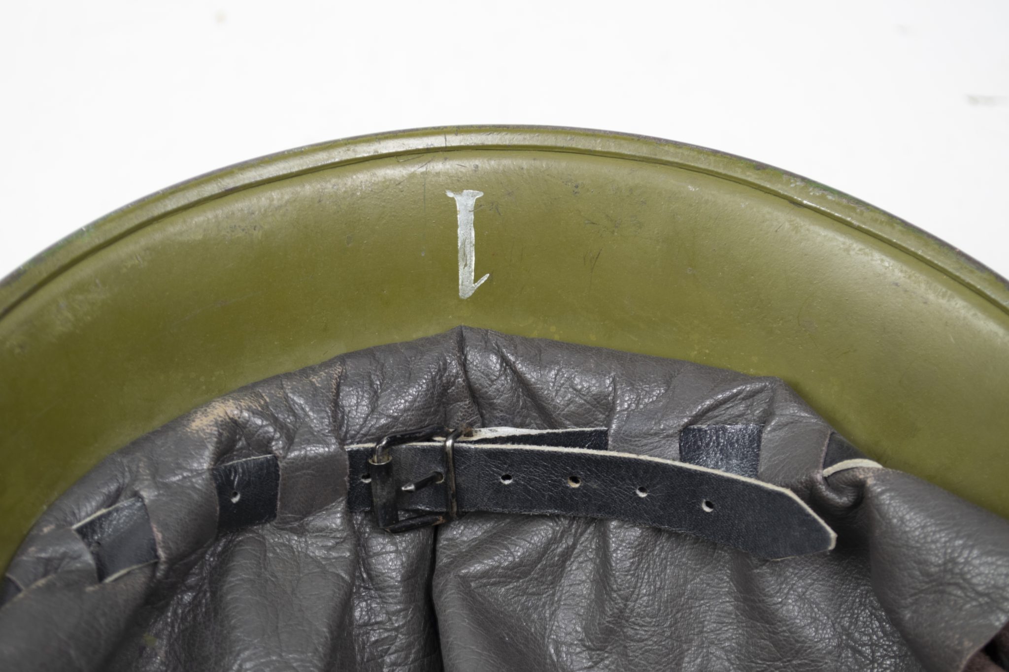 (Nederlands Leger/Dutch Army) KNIL M40 helm maat 1 - Very rare - Image 14