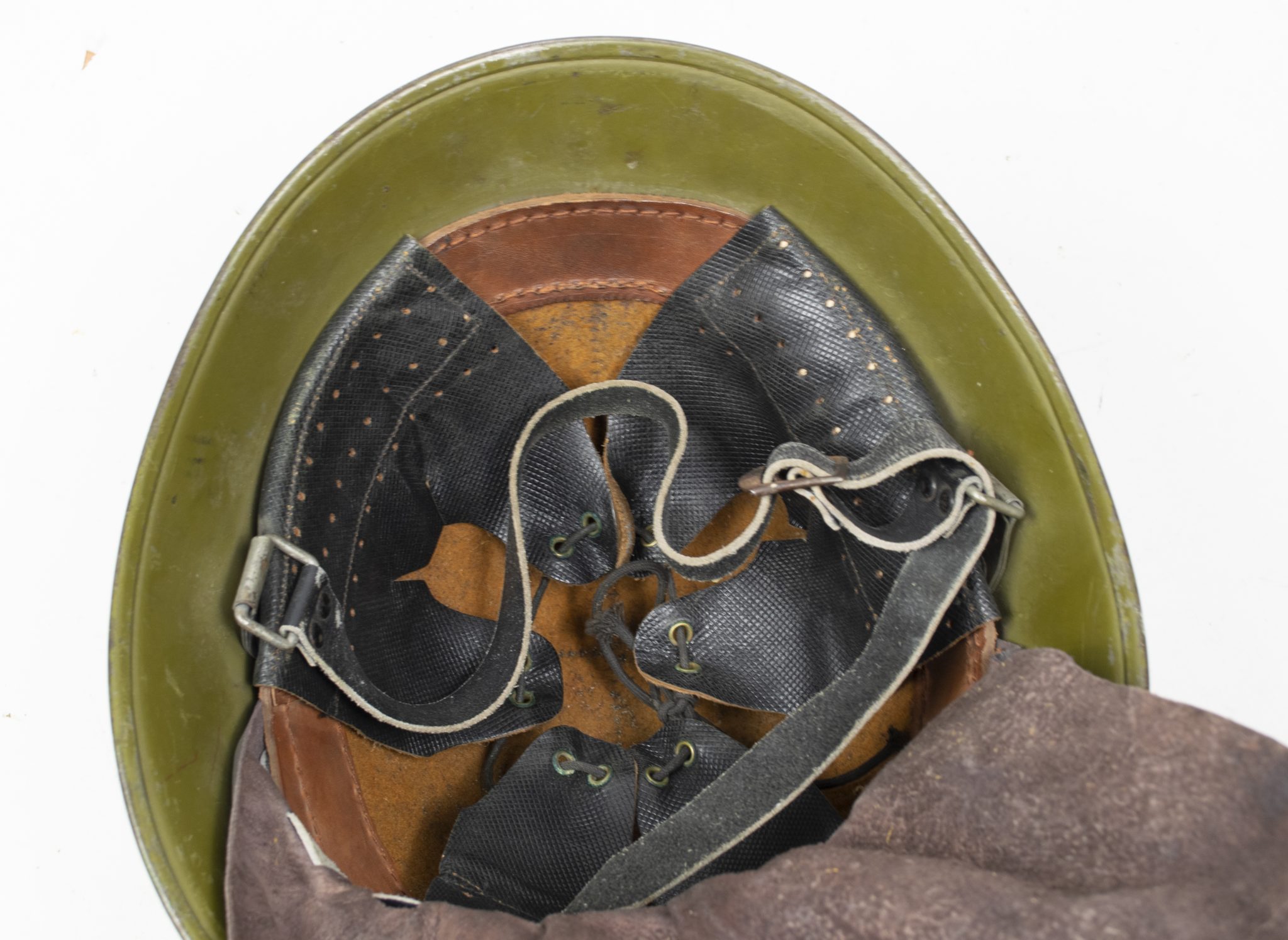 (Nederlands Leger/Dutch Army) KNIL M40 helm maat 1 - Very rare - Image 18