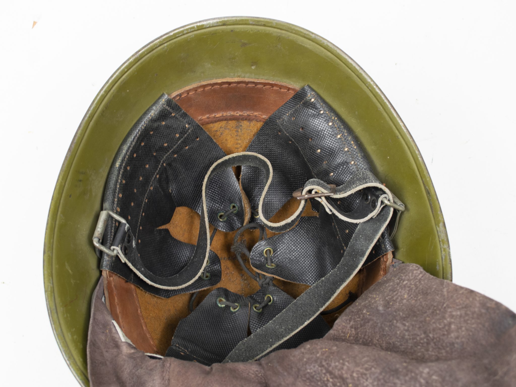 (Nederlands Leger/Dutch Army) KNIL M40 helm maat 1 - Very rare - Image 19