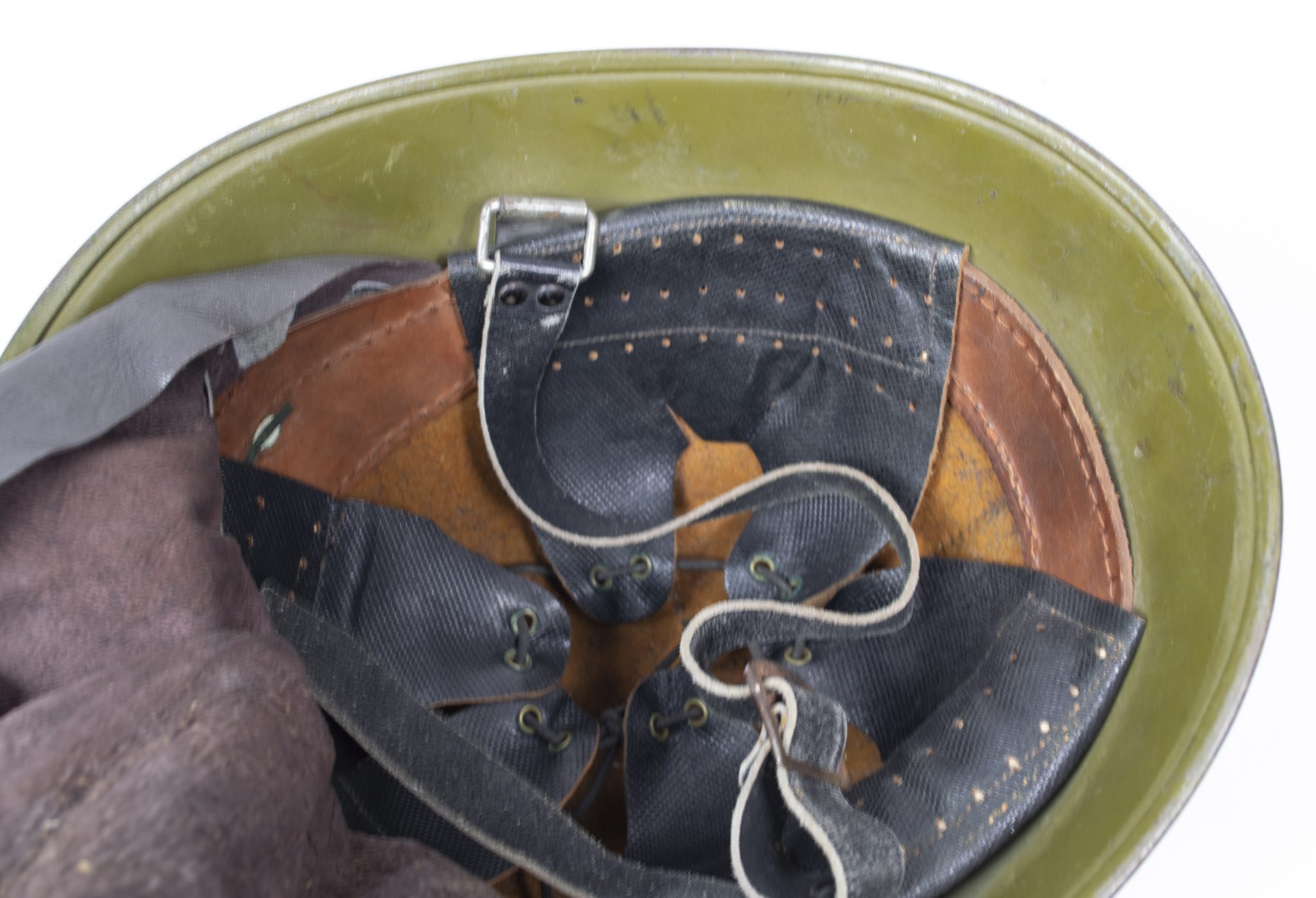 (Nederlands Leger/Dutch Army) KNIL M40 helm maat 1 - Very rare - Image 20