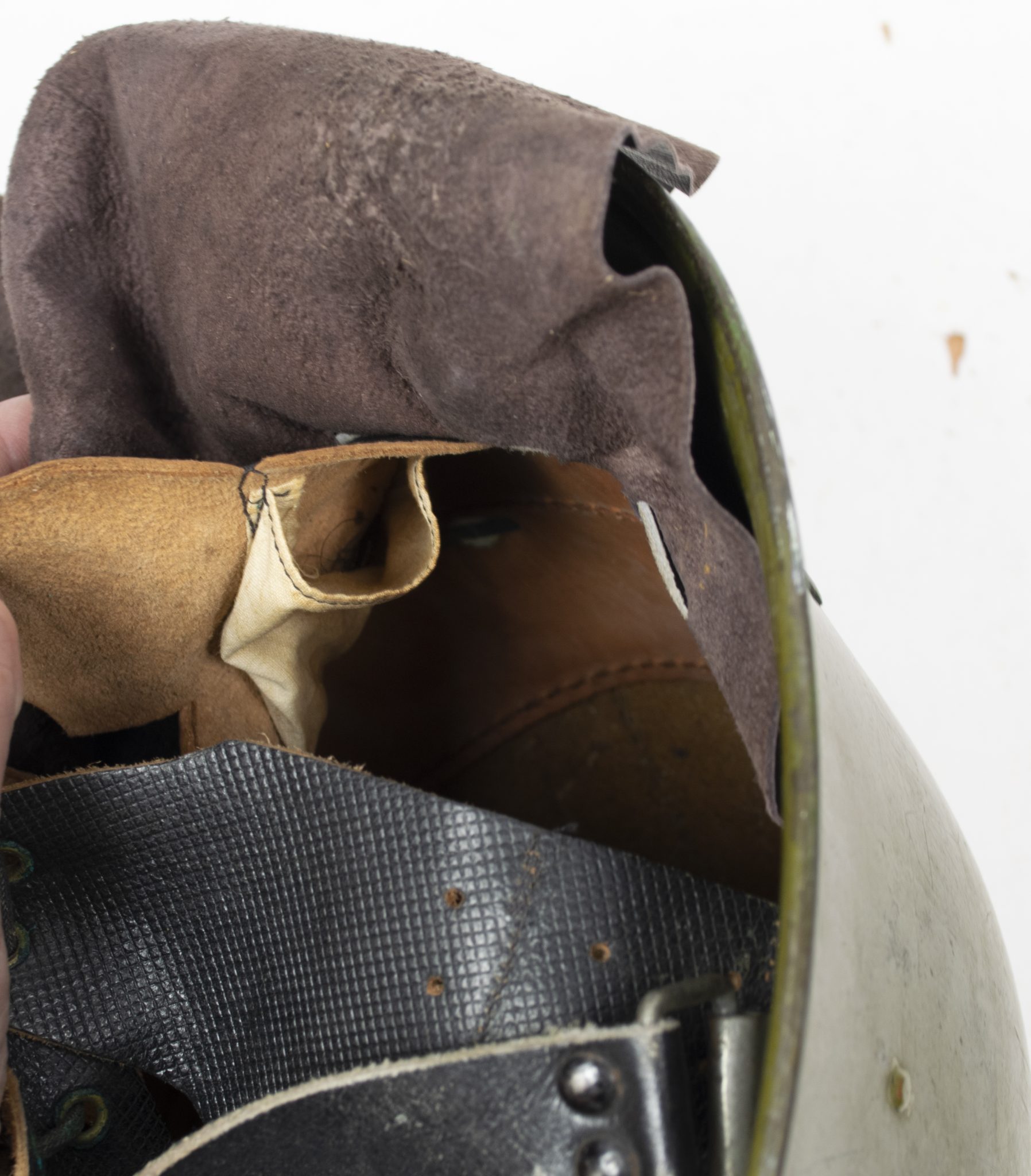 (Nederlands Leger/Dutch Army) KNIL M40 helm maat 1 - Very rare - Image 24