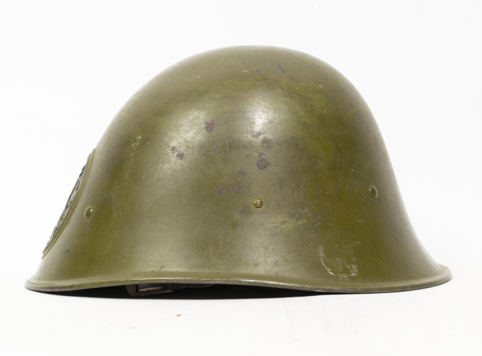 (Nederlands Leger/Dutch Army) KNIL M40 helm maat 1 - Very rare - Image 4