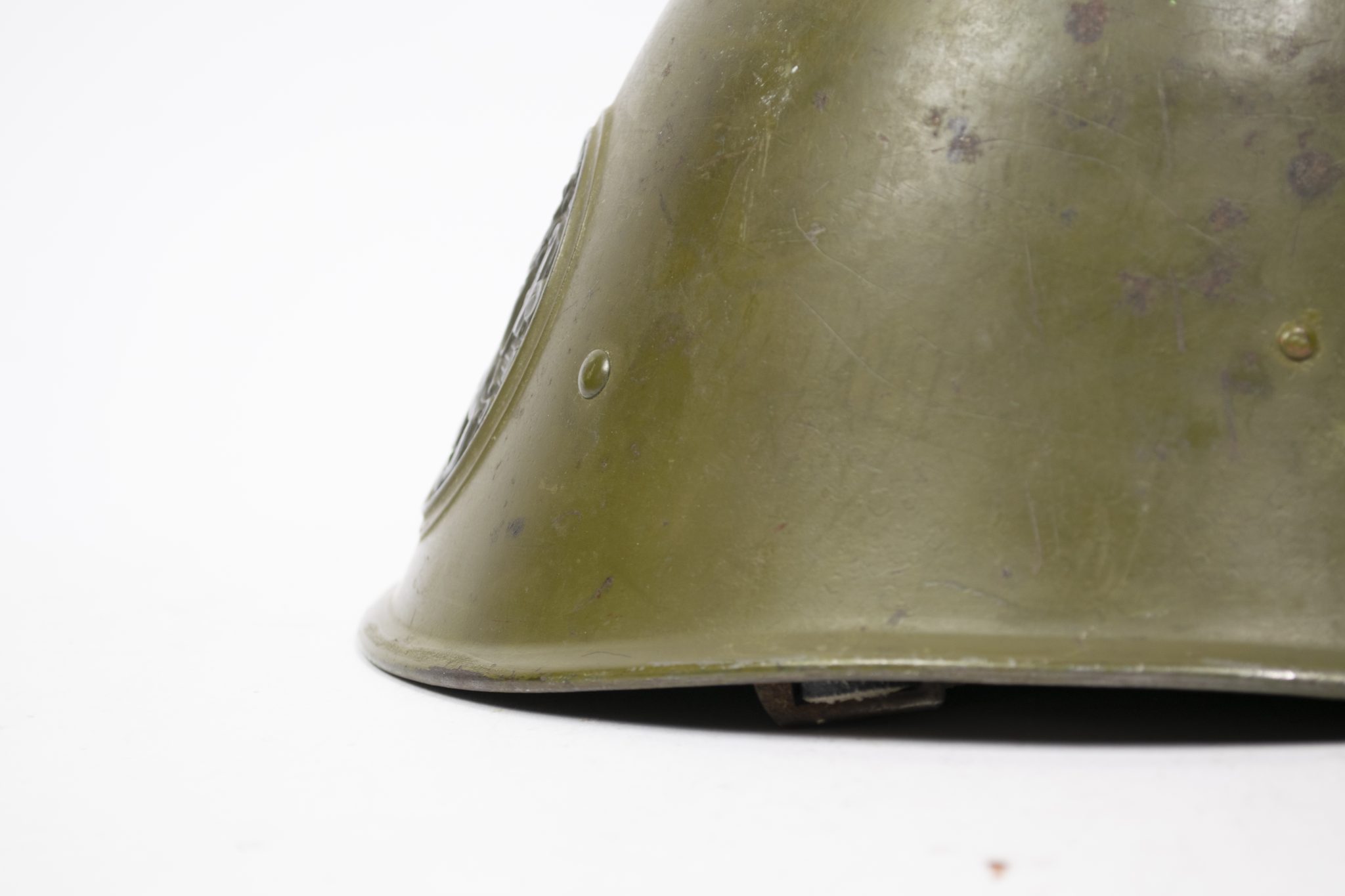 (Nederlands Leger/Dutch Army) KNIL M40 helm maat 1 - Very rare - Image 6