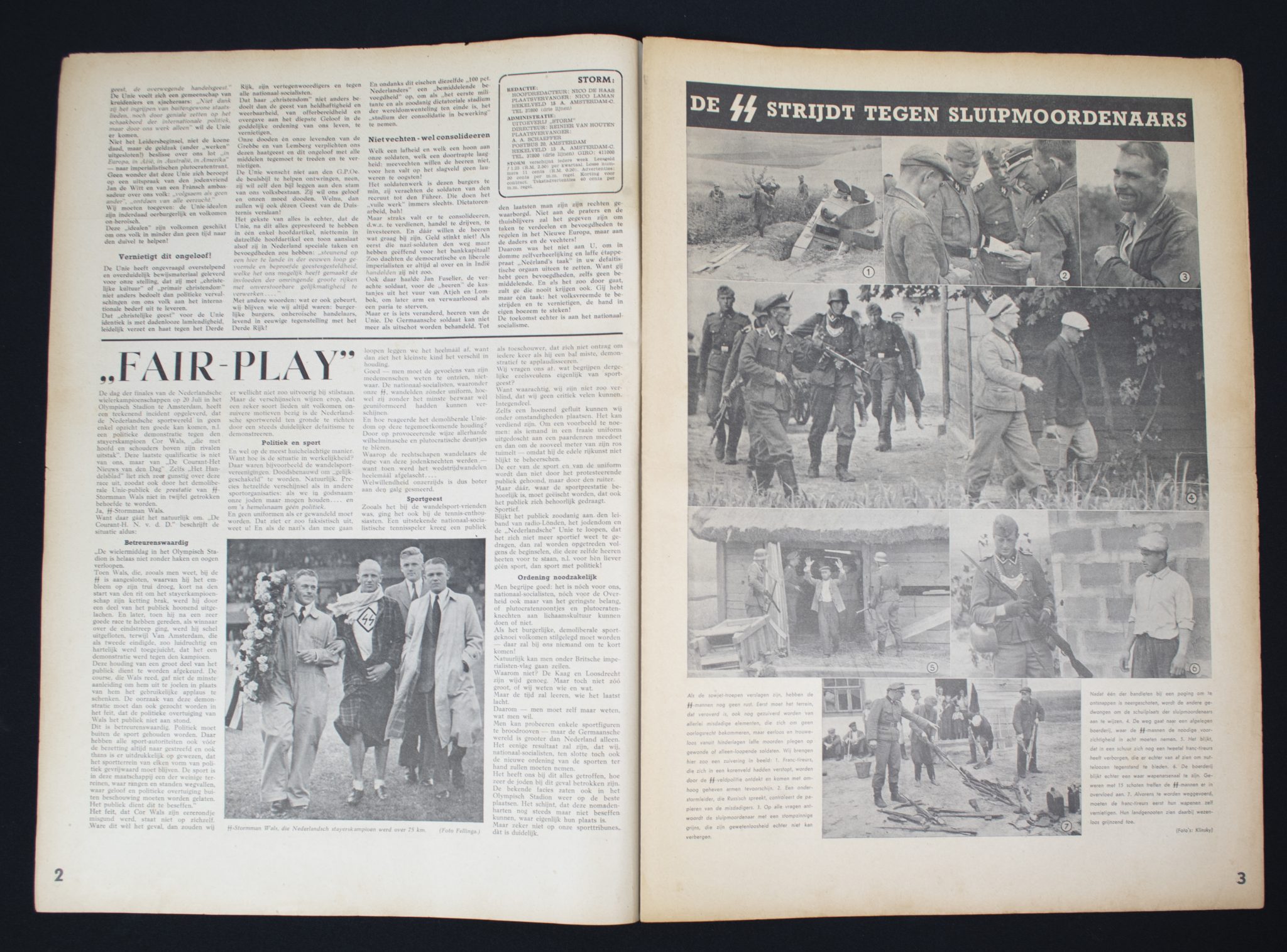 (Newspaper) Storm- SS 25 Juli 1941 Eerste jaargang nummer 16 (2) (Newspaper) Storm- SS 25 Juli 1941 Eerste jaargang nummer 16