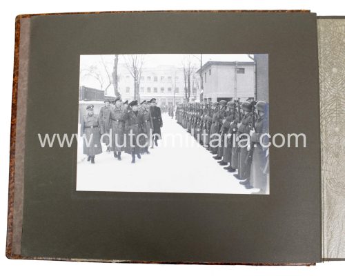 (Photoalbum NSBDutch SS) Personal album of Reichskommissar für die besetzten niederländischen Gebiete Arthur Seyss-Inquart - Extremely rare