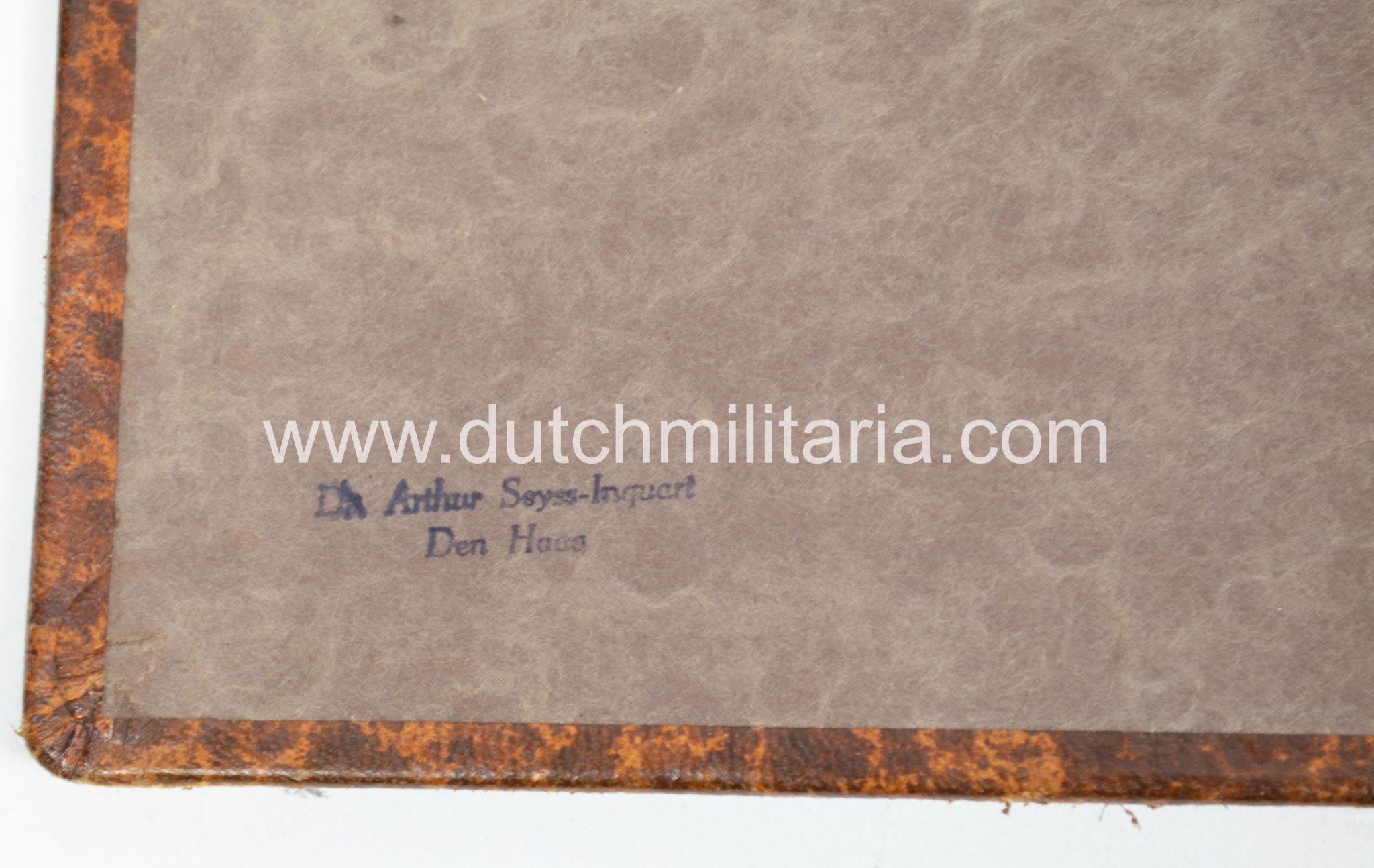 (NSB/Dutch SS) Personal photoalbum of Reichskommissar für die besetzten niederländischen Gebiete Arthur Seyss-Inquart - Extremely rare - Image 5