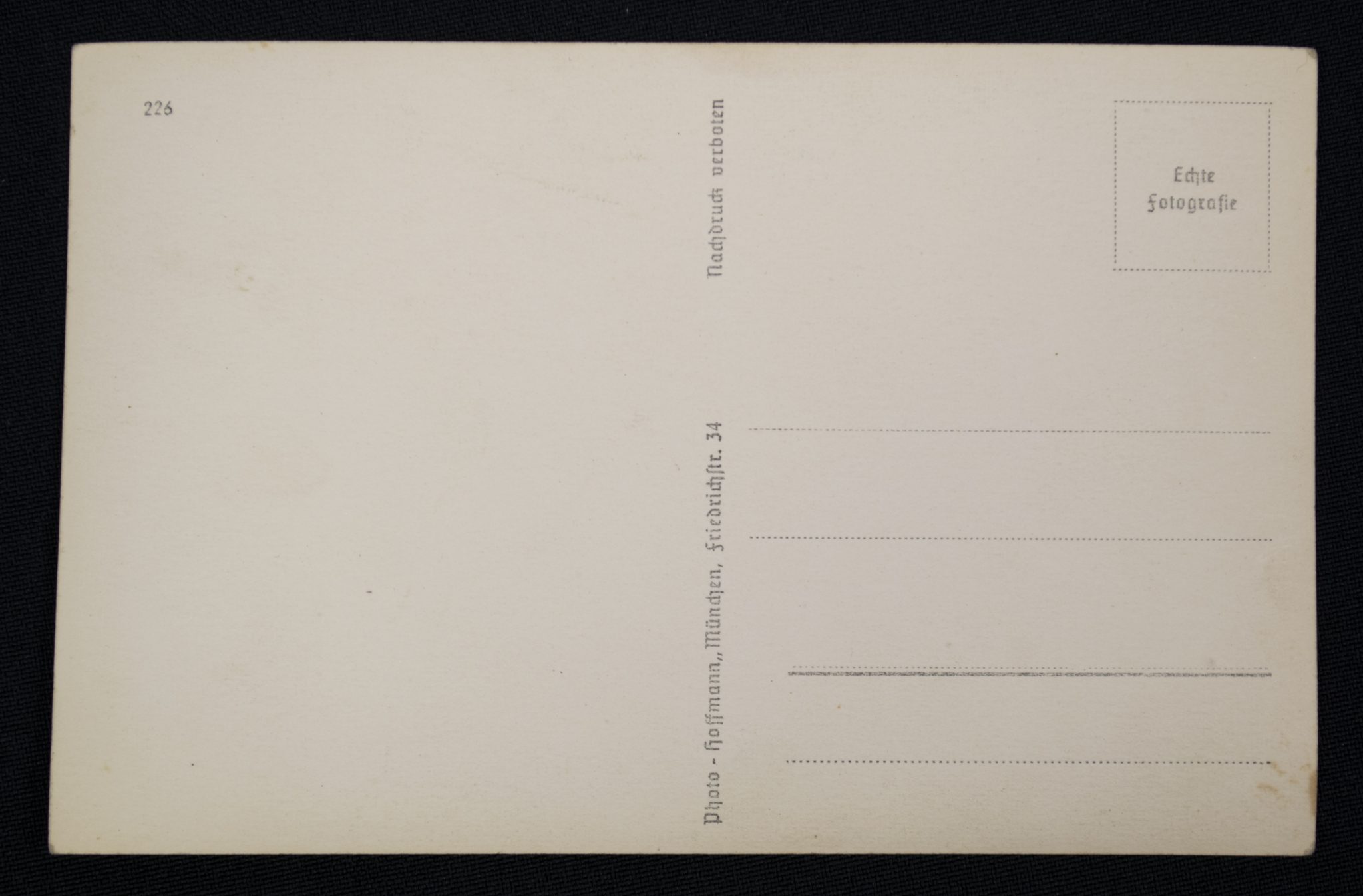 (Postcard) Adolf Hitler – Photo Hoffmann (2) (Postcard) Adolf Hitler - Photo Hoffmann