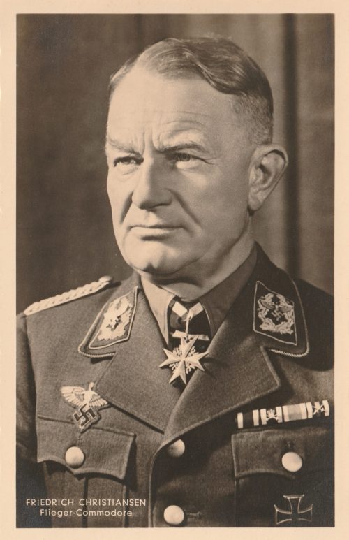 (Postcard) Friedrich Christiansen Flieger-Commodore