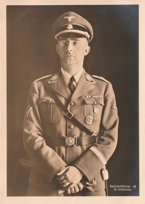(Postcard) Reichsführer-SS H. Himmler - rare
