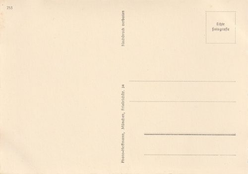 (Postcard) Reichsführer-SS H. Himmler - rare