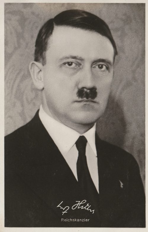 (Postcard) Reichskanzler Adolf Hitler nach der ersten Kabinettsitzung - rare