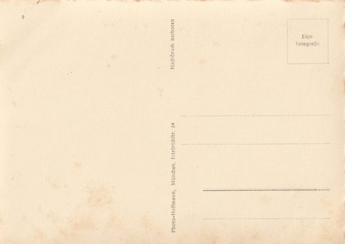 (Postcard) Reichsminister Rudolf Hess - Stellvertreter des Führers