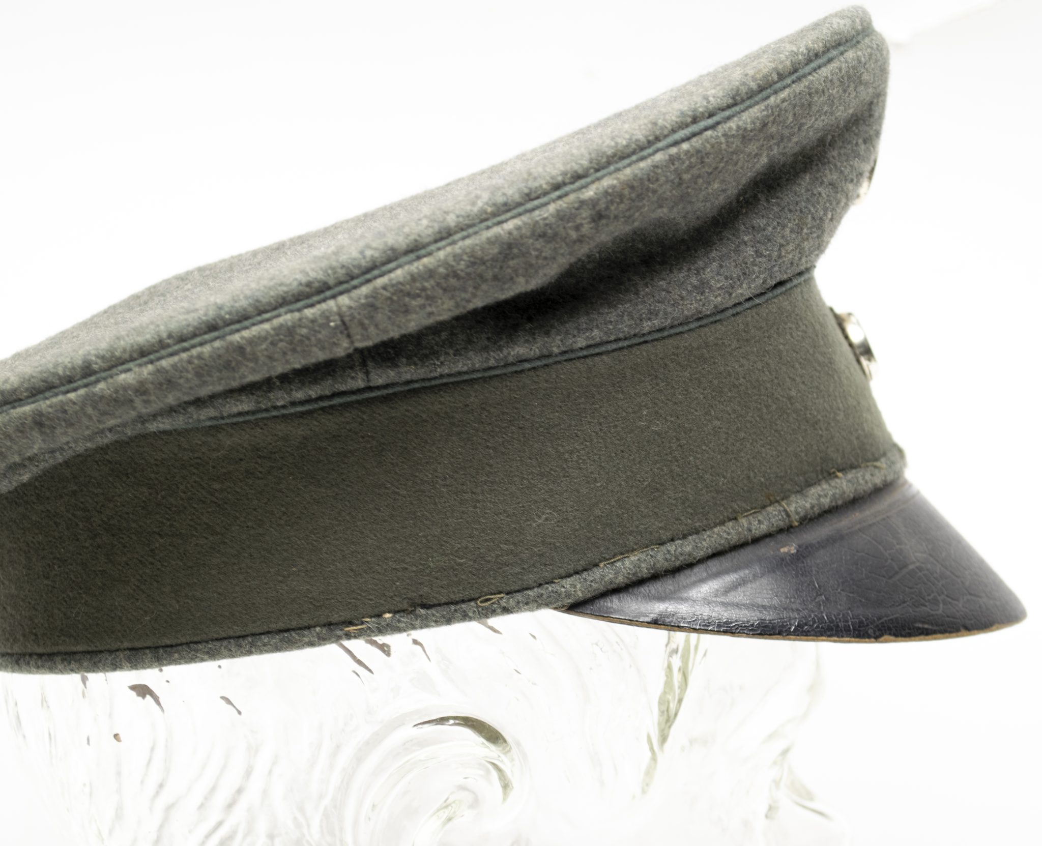 (Prussia) Imperial Feldgrau visor cap for officers - rare - Image 9