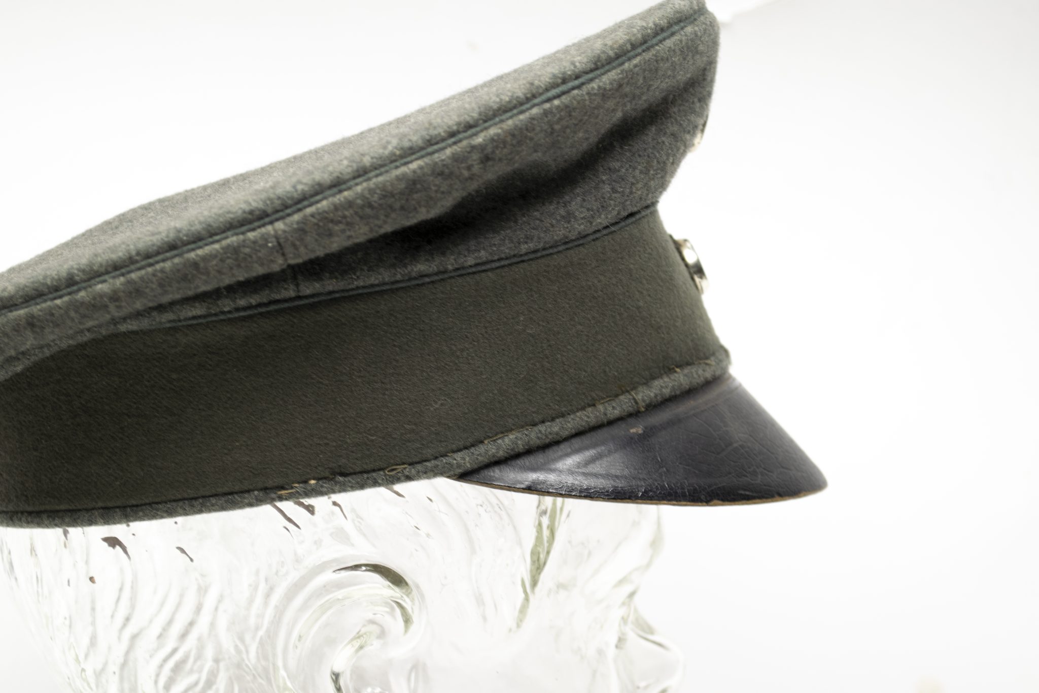 (Prussia) Imperial Feldgrau visor cap for officers - rare - Image 10