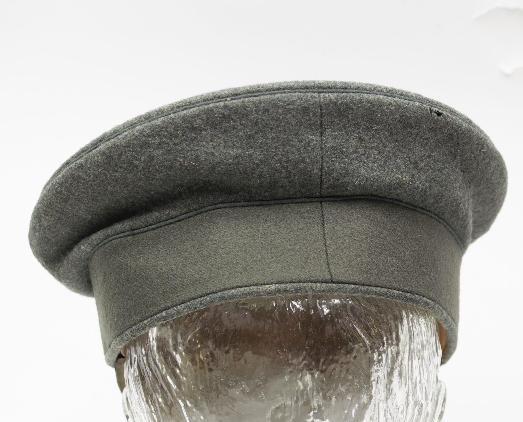 (Prussia) Imperial Feldgrau visor cap for officers - rare - Image 11