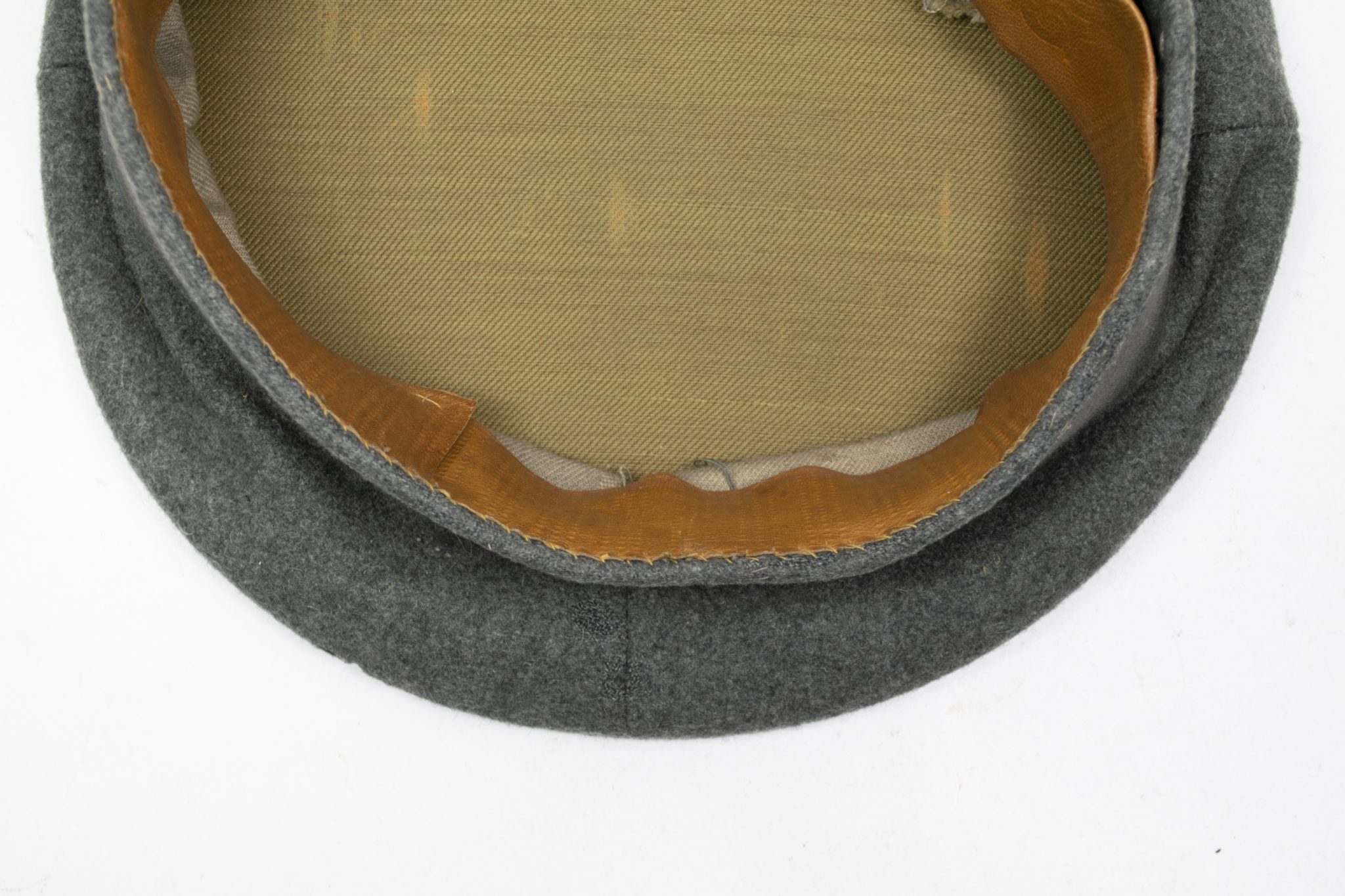 (Prussia) Imperial Feldgrau visor cap for officers - rare - Image 15