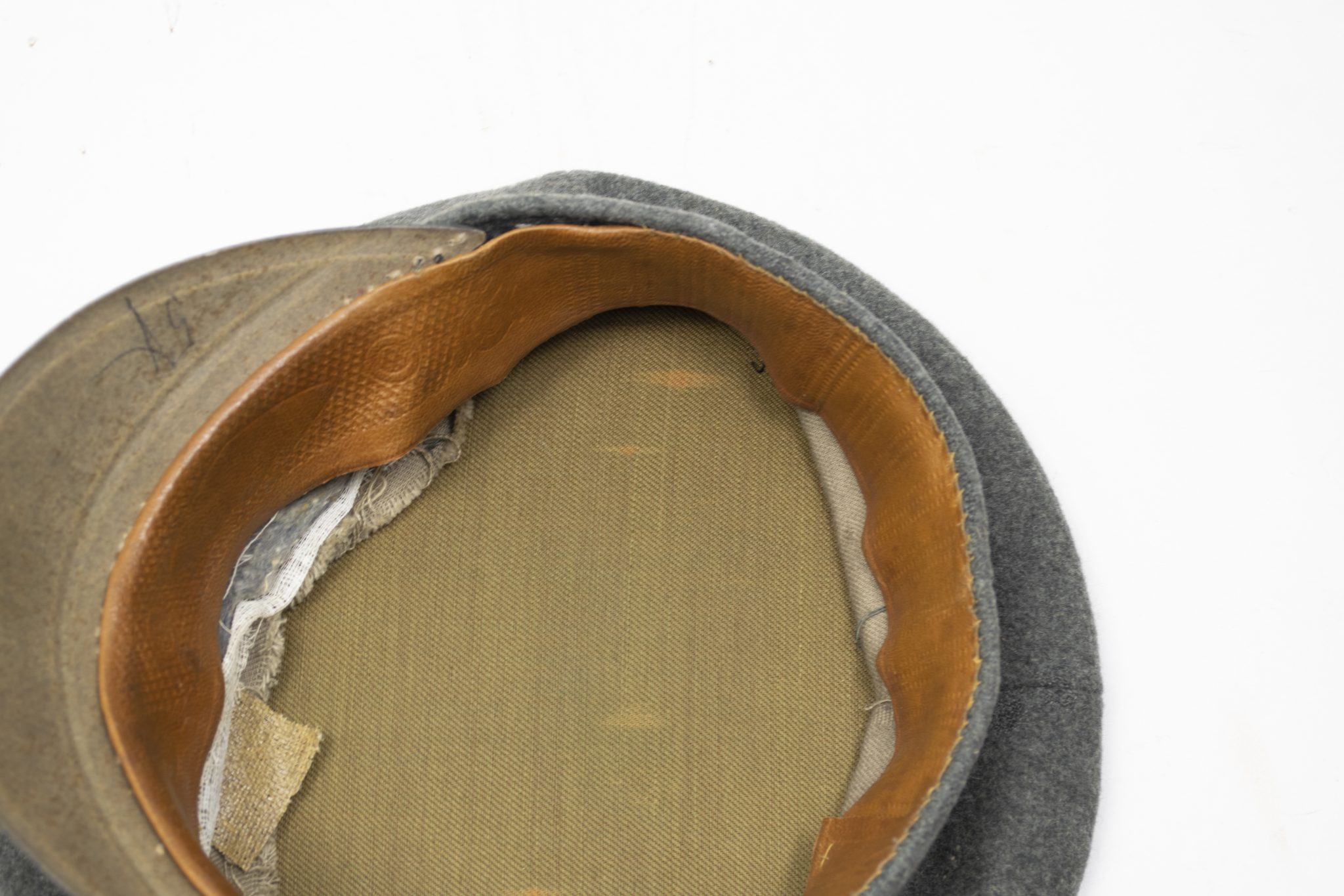 (Prussia) Imperial Feldgrau visor cap for officers - rare - Image 17