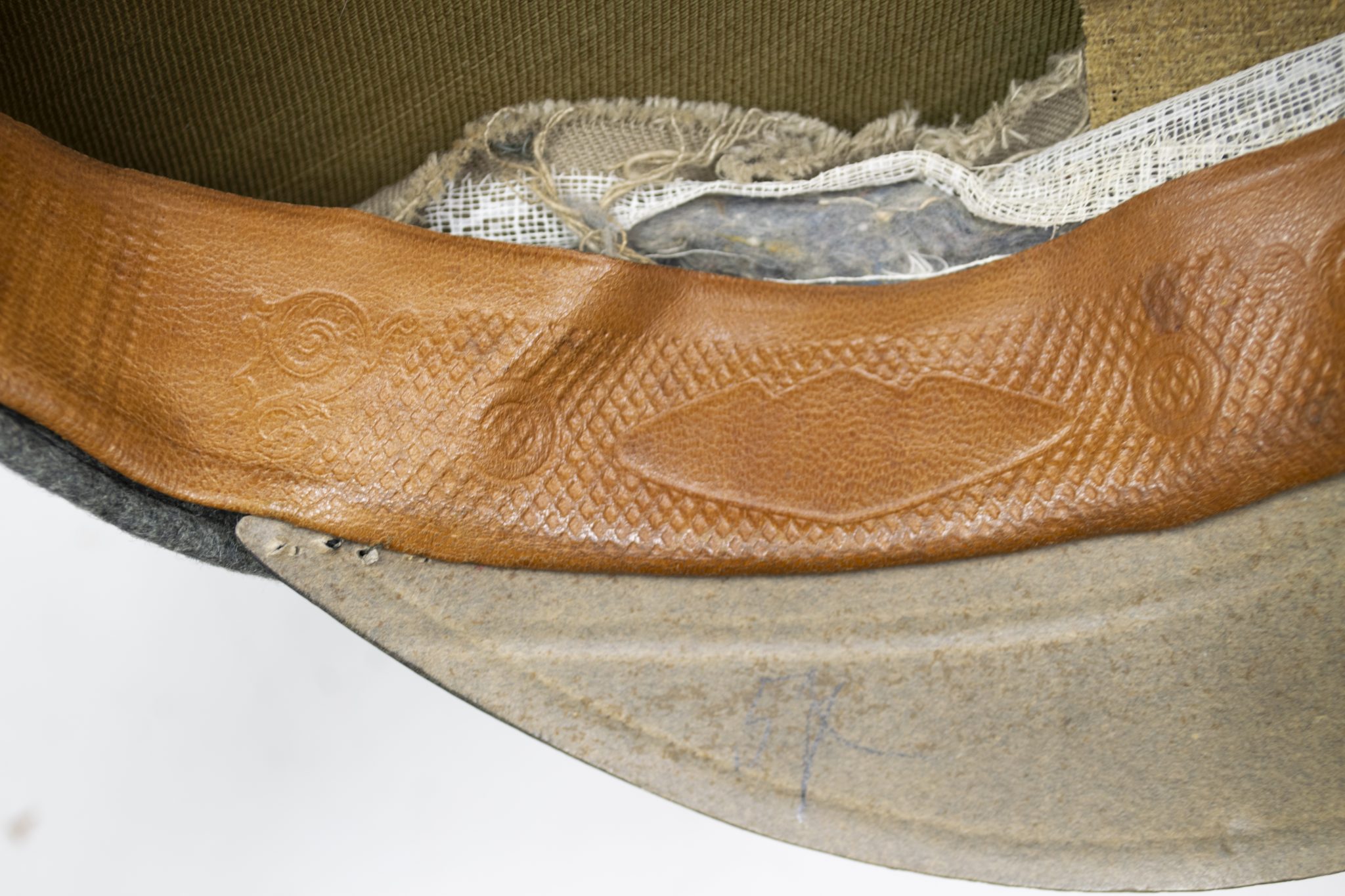 (Prussia) Imperial Feldgrau visor cap for officers - rare - Image 20