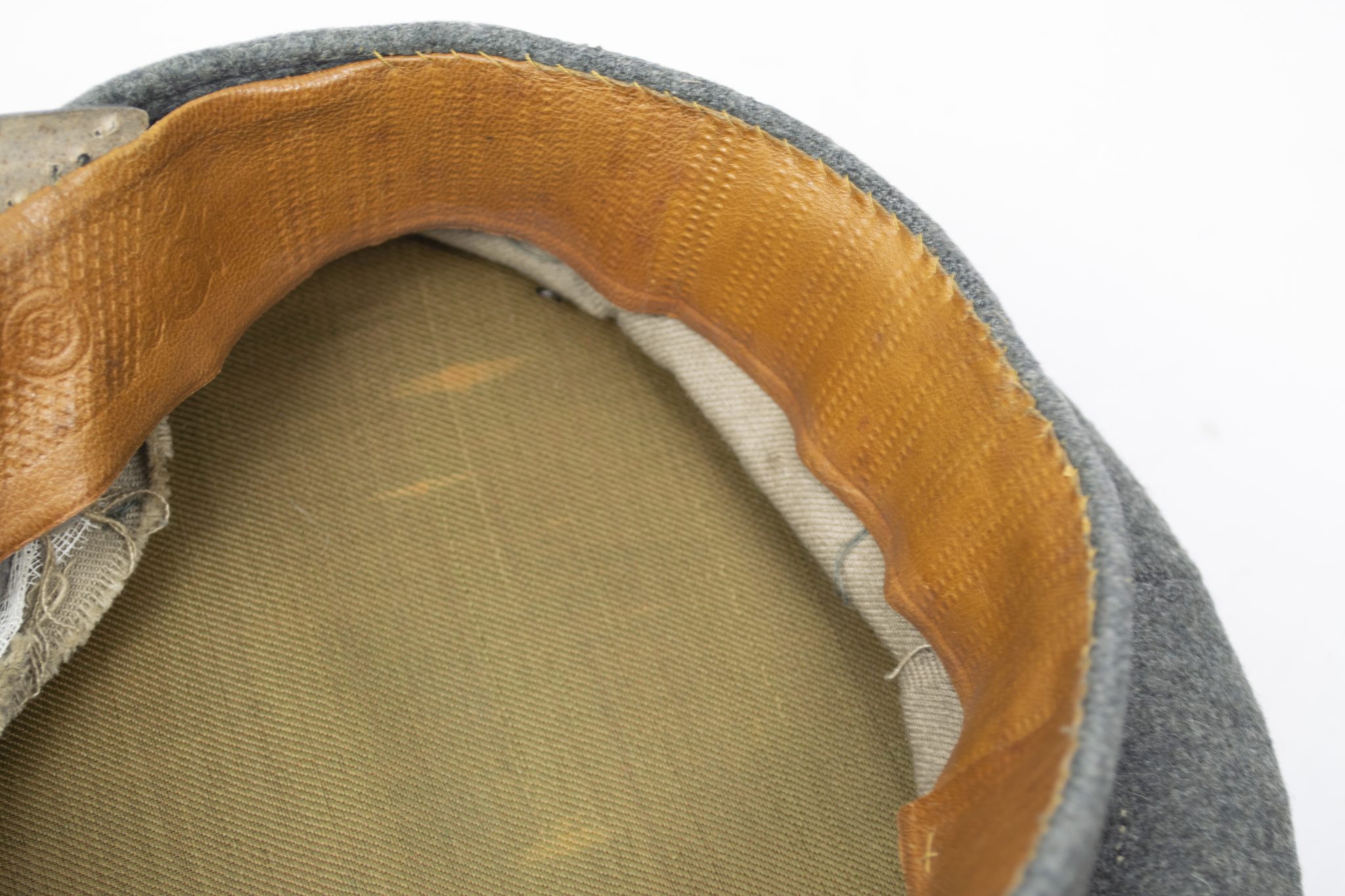 (Prussia) Imperial Feldgrau visor cap for officers - rare - Image 23