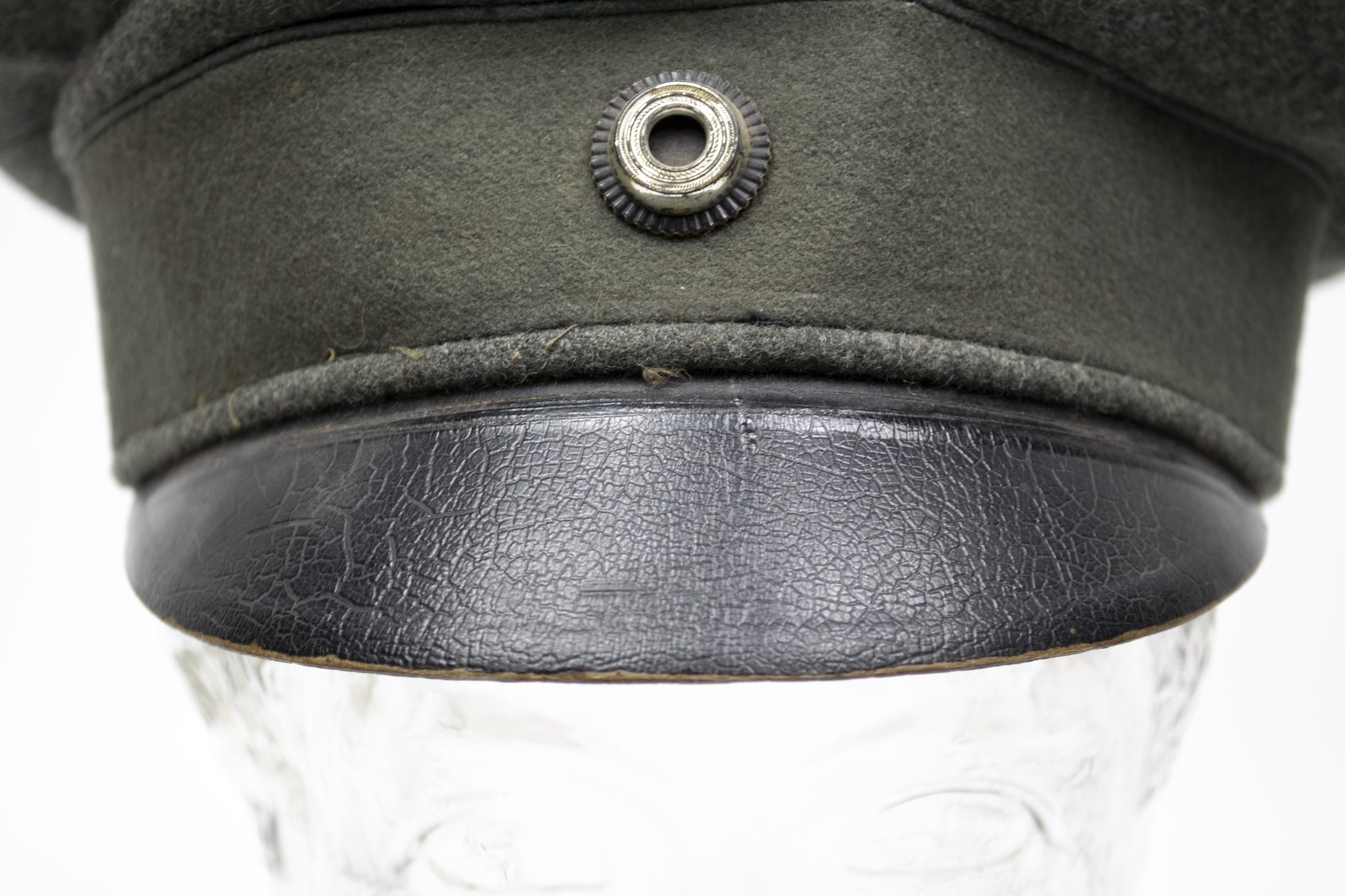 (Prussia) Imperial Feldgrau visor cap for officers - rare - Image 3