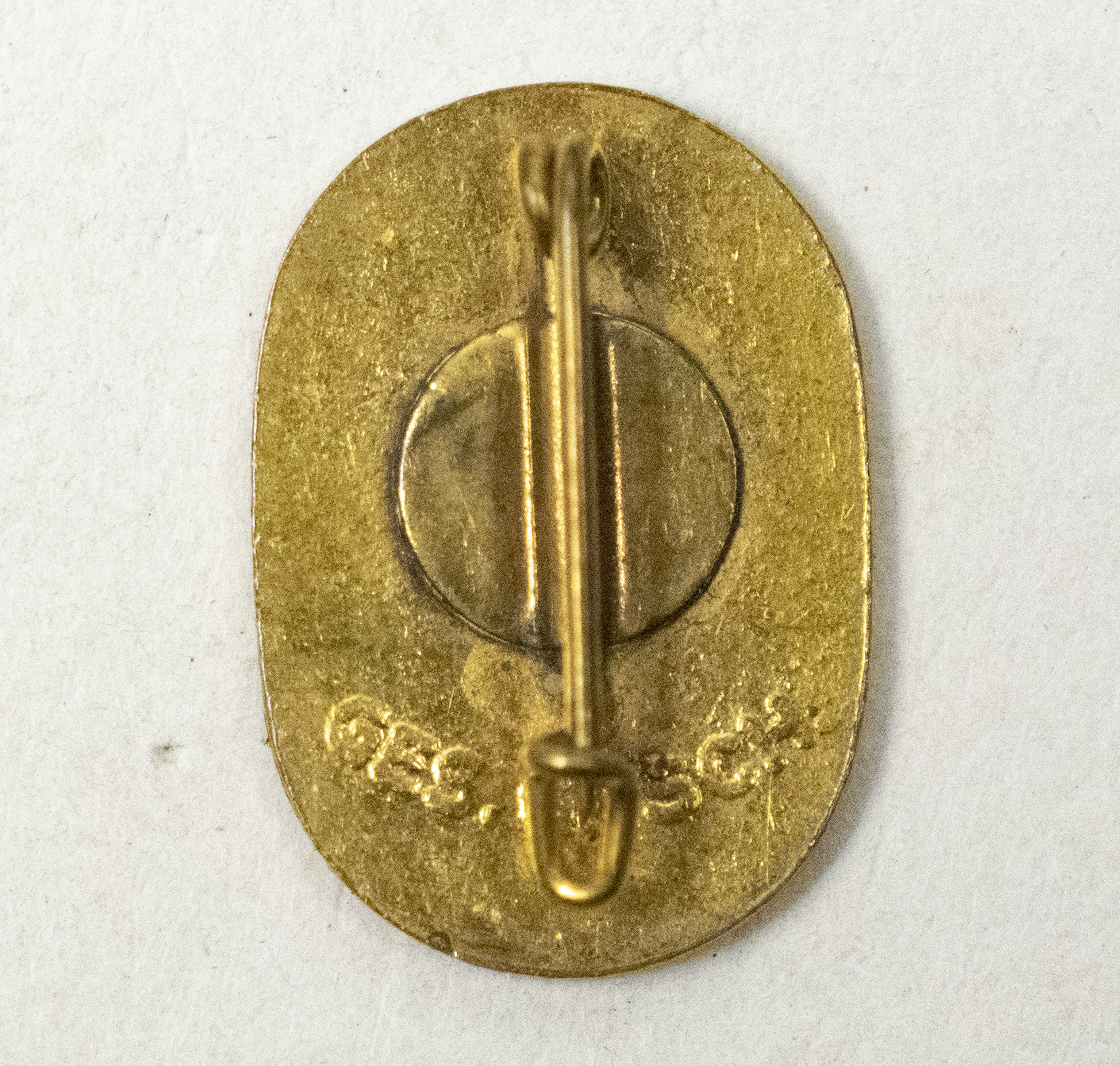 Reichsarbeitsdienst (RAD) Arbeitsdank abzeichen in orange