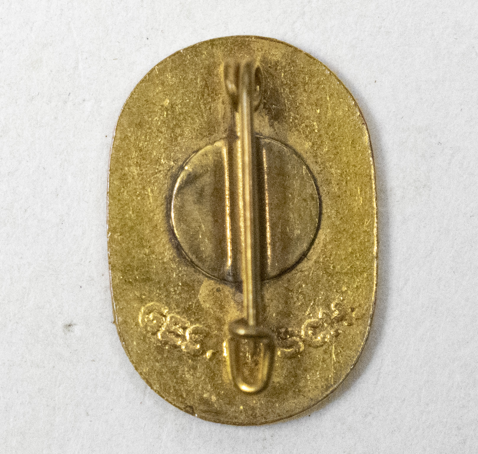 Reichsarbeitsdienst (RAD) Arbeitsdank abzeichen in orange