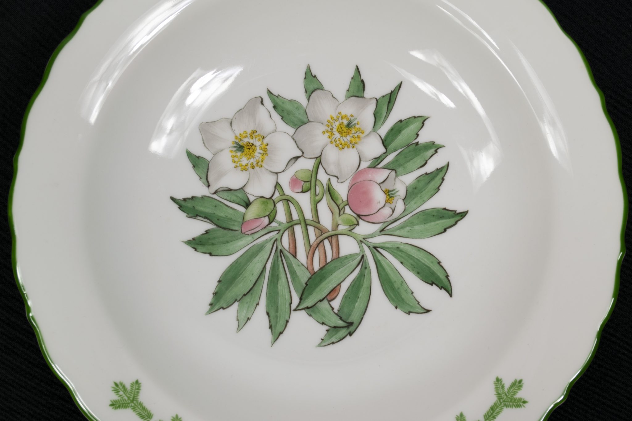 SS Julgabe der Chef des SS-Wirtschaftsverwaltungshauptamtes – Julfest 1942 Allach Julteller