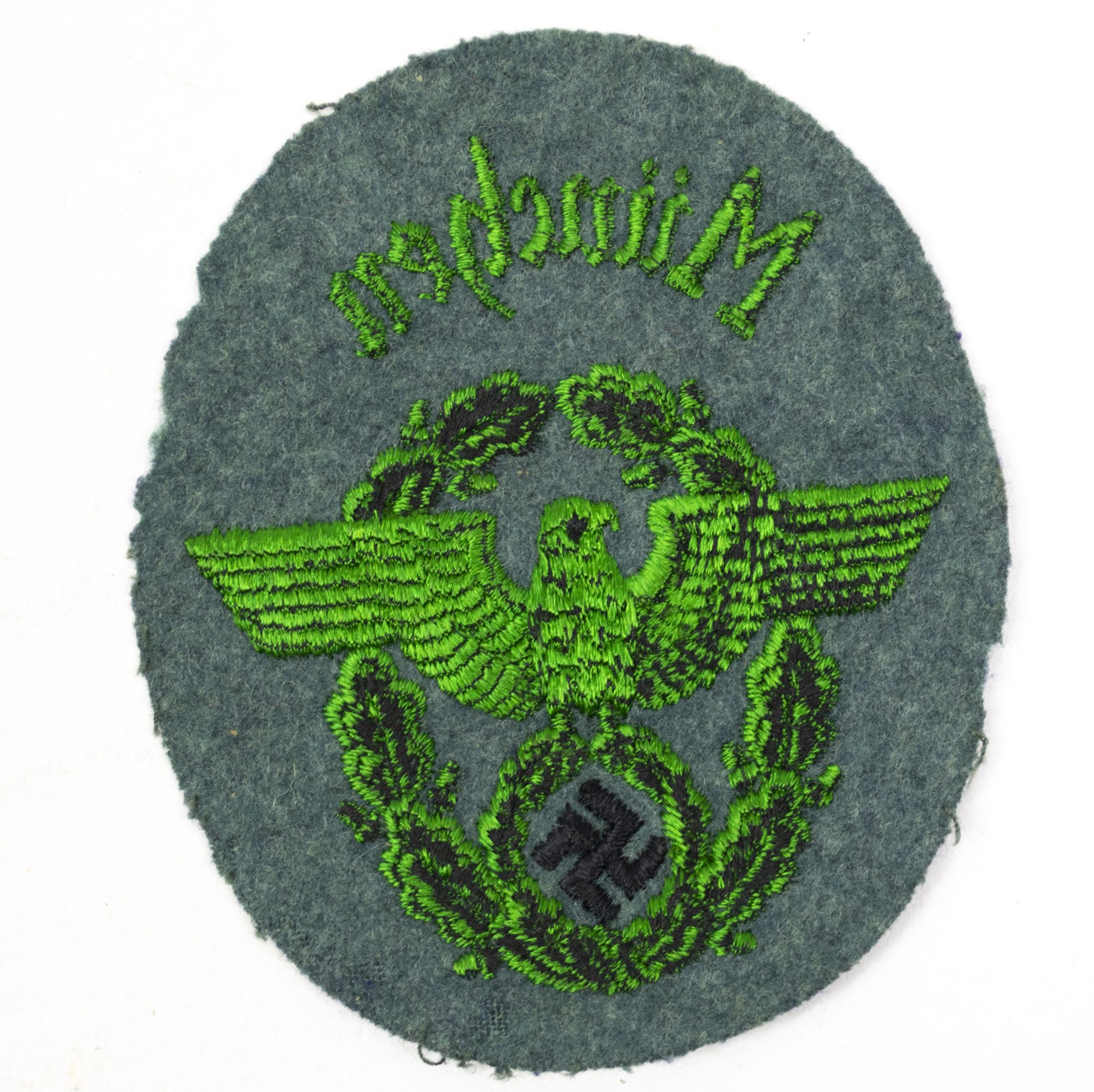 Schutzpolizei München sleeve insignia (2) Schutzpolizei München sleeve insignia