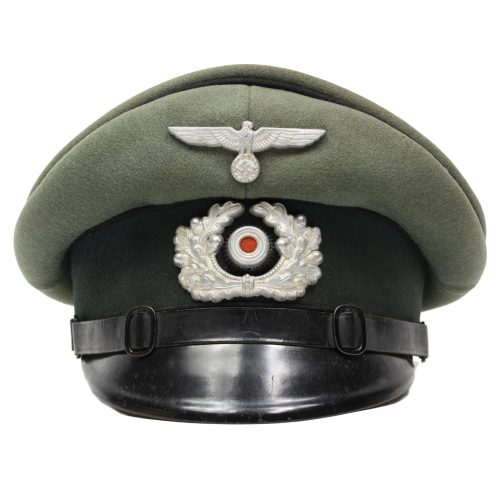 Wehrmacht (Heer) Pionier Schirmmütze für Mannschaften u. Unteroffiziere (Erel Sonderklasse)