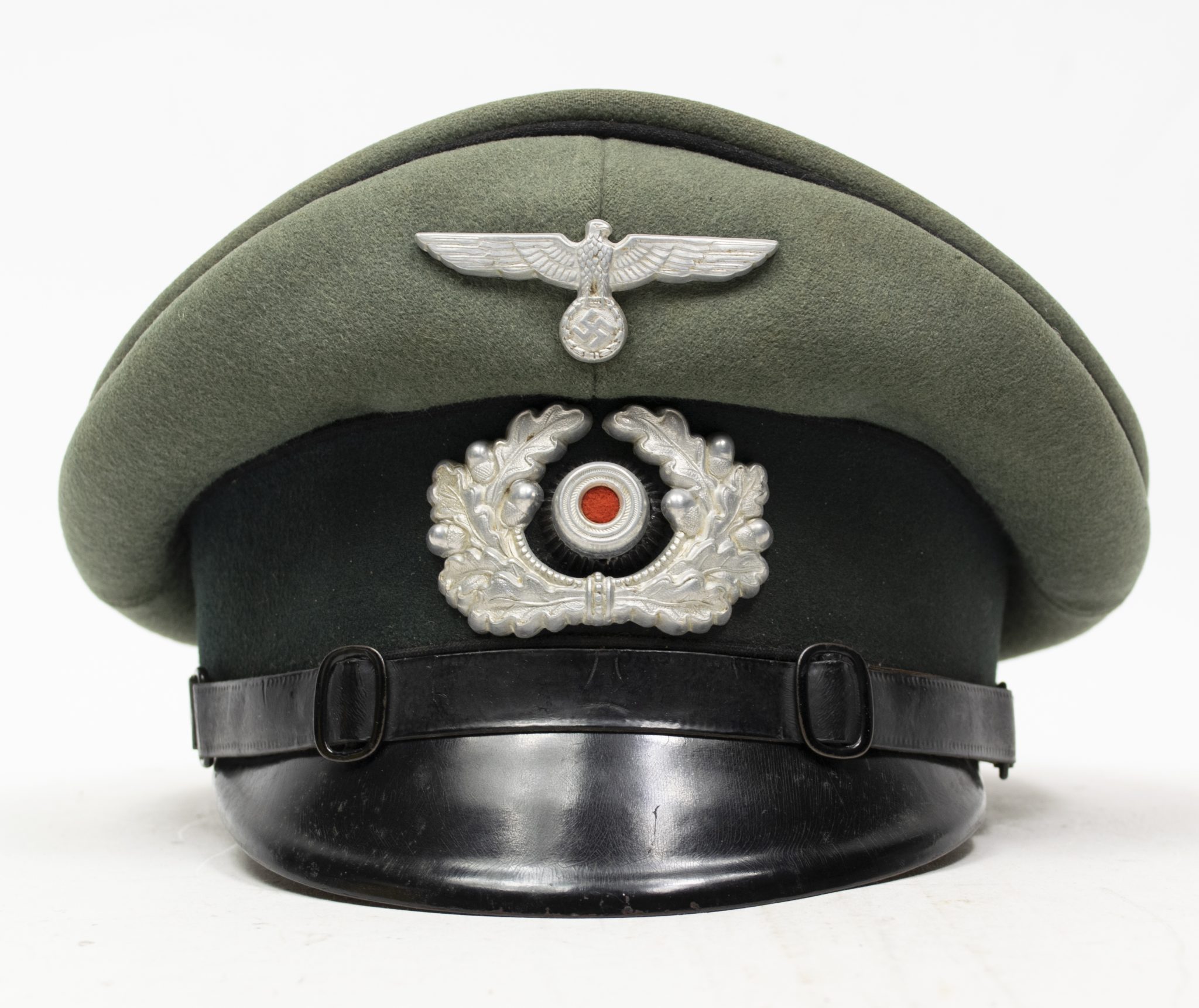 Wehrmacht (Heer) Pionier Schirmmütze für Mannschaften u. Unteroffiziere (Erel Sonderklasse) (3)