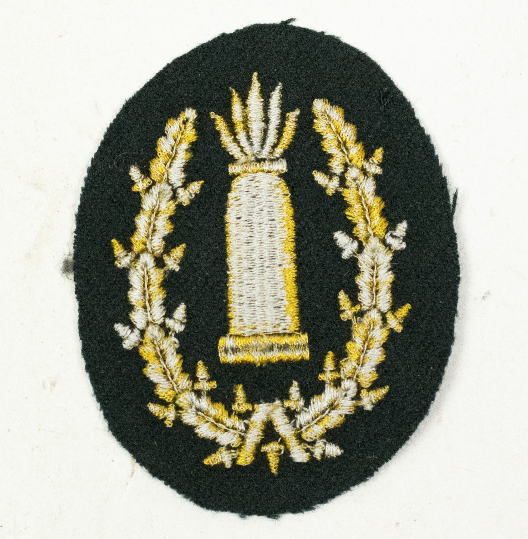 Wehrmacht (Heer) Richtkanonier Artillerie trade badge (2) Wehrmacht (Heer) Richtkanonier Artillerie trade badge