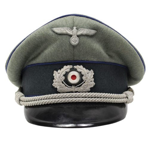 Wehrmacht (Heer) Schirmmütze für Offiziere im Sanitätsdienst