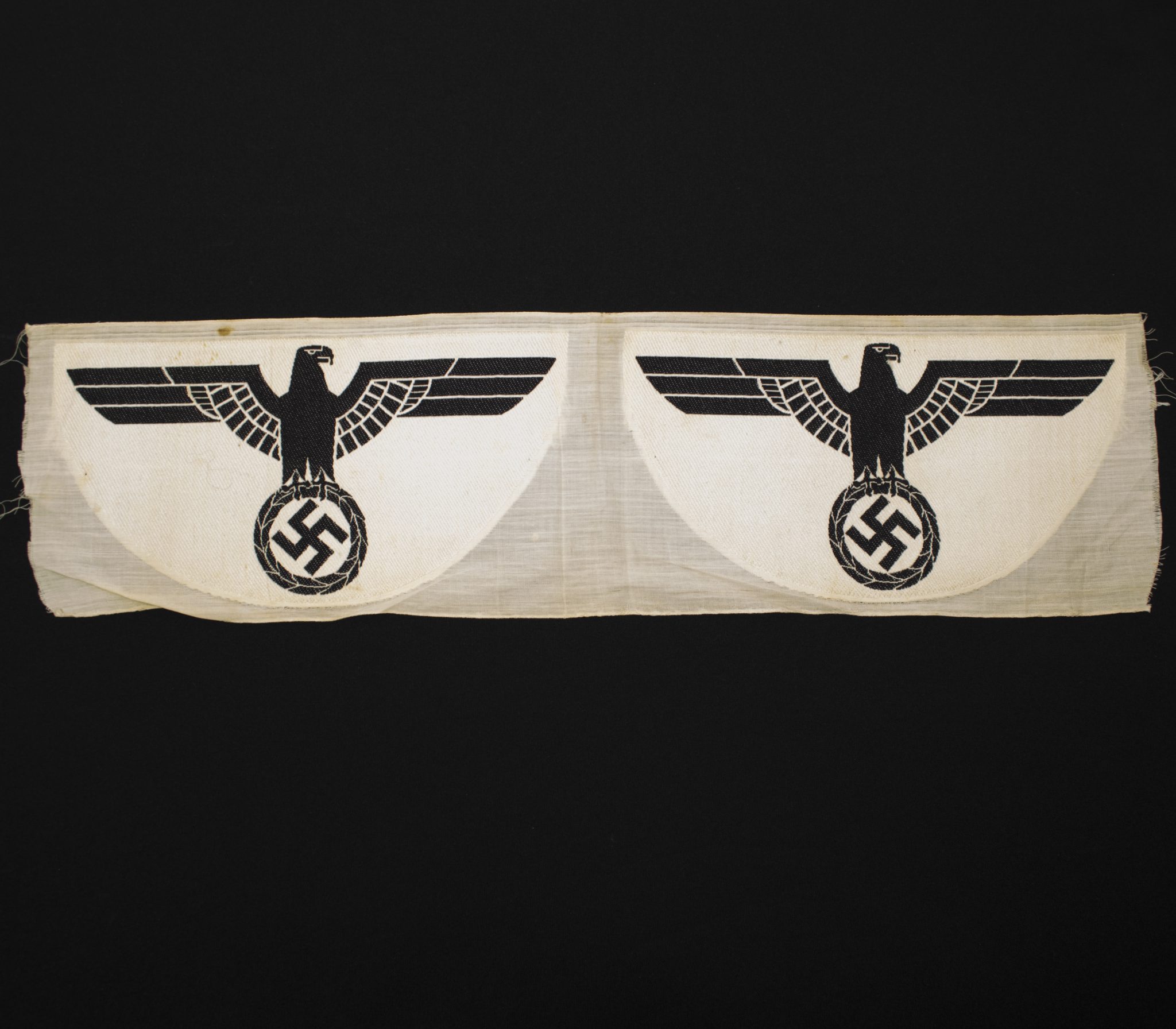 Wehrmacht (Heer) Sport Shirt Breast Eagle 2x together (4) Wehrmacht (Heer) Sport Shirt Breast Eagle 2x together