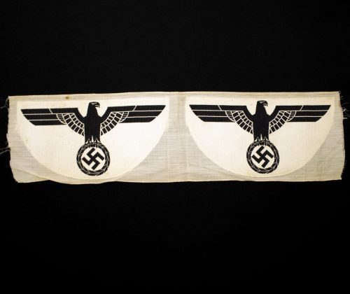 Wehrmacht (Heer) Sport Shirt Breast Eagle 2x together