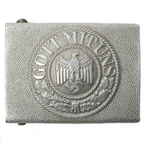 Wehrmacht (Heer) paradebuckle (Maker Assmann)