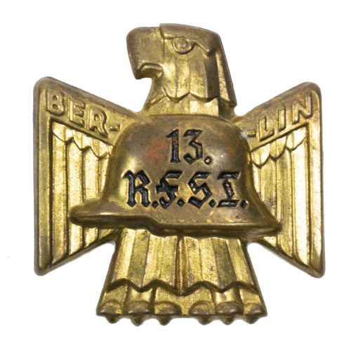 13. R.F.S.T. Reichsfrontsoldatentag Berlin abzeichen in gold für Ortskundige
