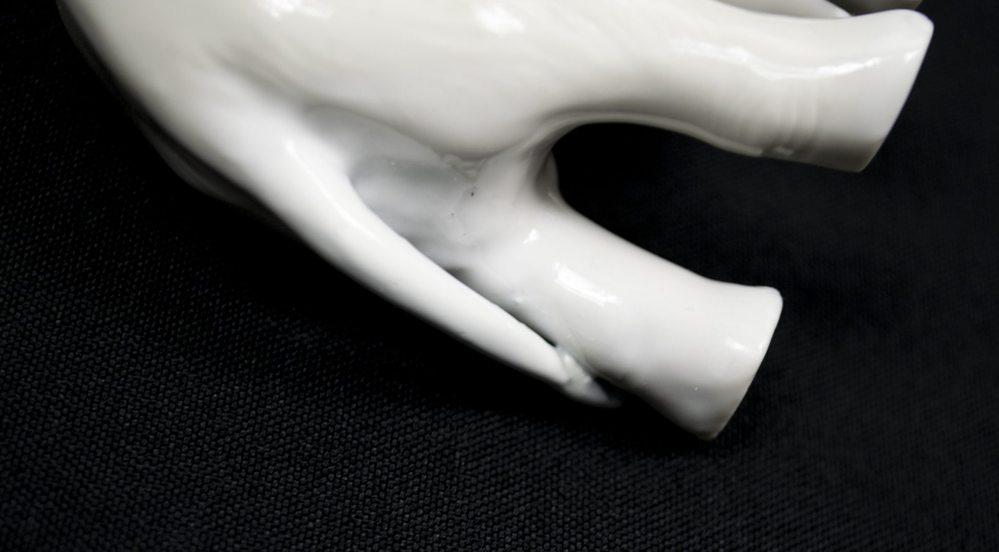 Allach porcelain small standing Elephant (Theodor Kärner Nr. 3)