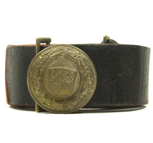 (Bavaria Bayern) Feuerwehr für Offiziere belt + buckle